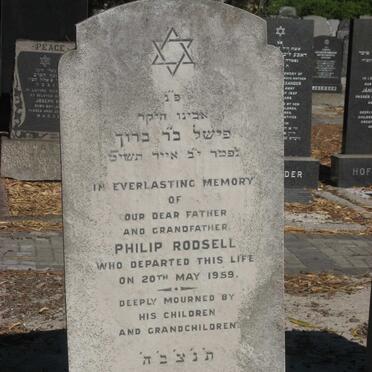 RODSELL Philip -1959