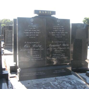 RABIE Max -1959 &amp; Margaret -1966