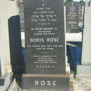 ROSE Boris -1972