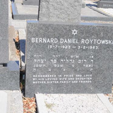 ROYTOWSKI Bernard Daniel 1923-1963