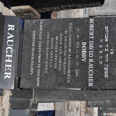 RAUCHER Robert David 1974-2006
