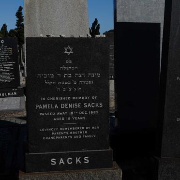 SACKS Pamela Denise -1969