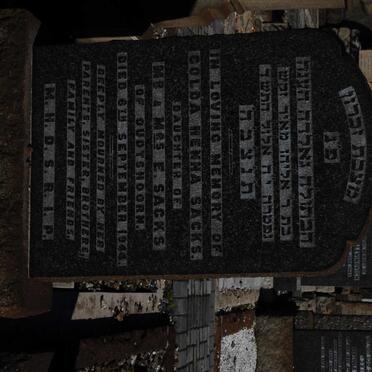 SACKS Golda Henna -1944