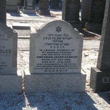 SANDLER Abraham Jacob 1899-1953