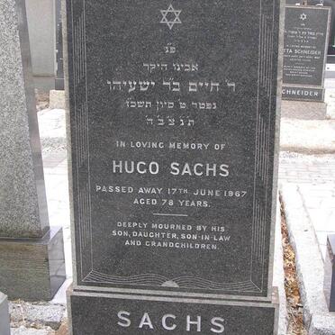 SACHS Hugo -1967