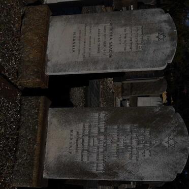 SAACKS Abraham Joseph -1954 &amp; Rebecca -1947