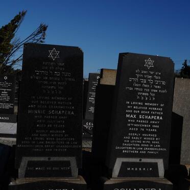 SCHAPERA Max -1966 &amp; Minnie -1979