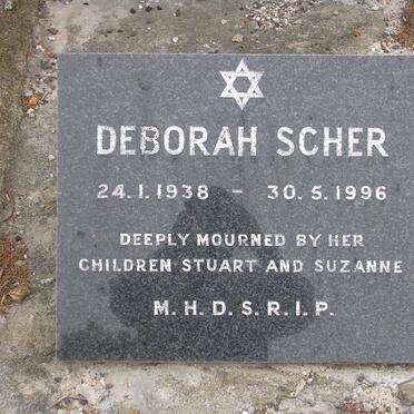 SCHER Deborah 1938-1996