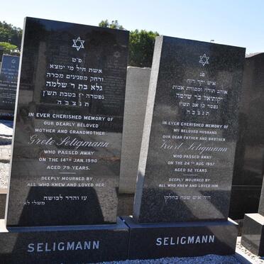 SELIGMANN Karl -1957 &amp; Grete -1990