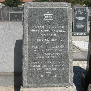 SELIGMANN Paula -1959