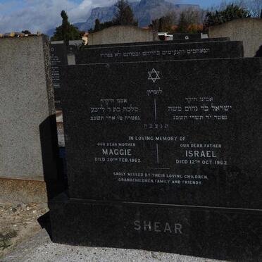 SHEAR Israel -1962 &amp; Maggie -1962
