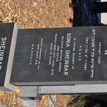 SHEINBAR Sonia -1970