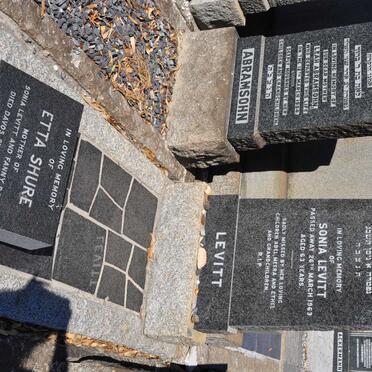 SHURE Etta -1916 :: LEVITT Sonia -1963