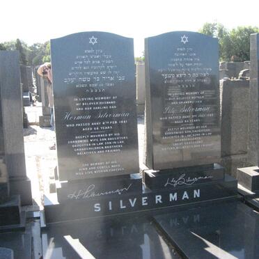 SILVERMAN Herman -1961 &amp; Lily -1989