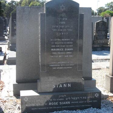 SIANN Morris -1960 &amp; Rose -1980