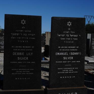 SILVER Emanuel -1966 &amp; Debbie Lily -1980