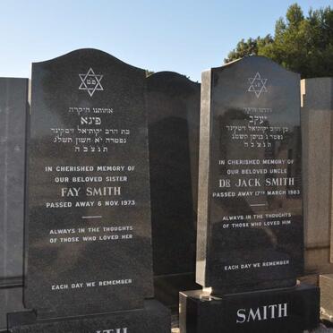 SMITH Jack -1983 &amp; Fay -1973