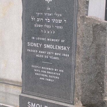 SMOLENSKY Sidney -1968