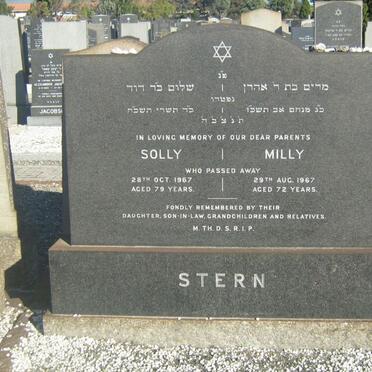 STERN Solly -1967 &amp; Milly -1967