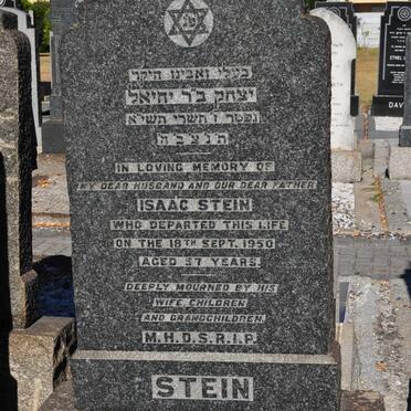 STEIN Isaac -1950