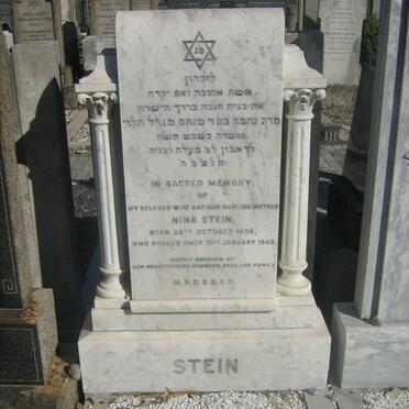 STEIN Nina 1906-1948