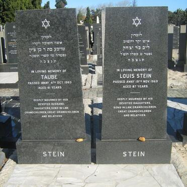 STEIN Louis -1969 &amp; Taube -1963