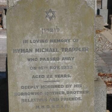 TRAPPLER Hyman Michael -1953