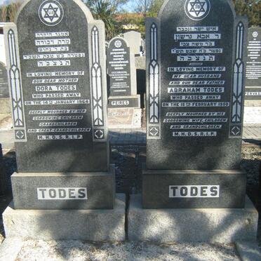 TODES Abraham -1950 &amp; Dora -1964