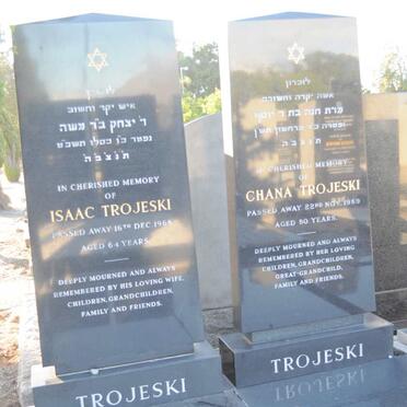 TROJESKI Isaac -1968 &amp; Chana -1989