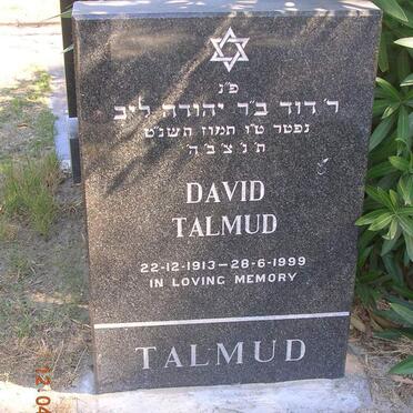 TALMUD David 1913-1999