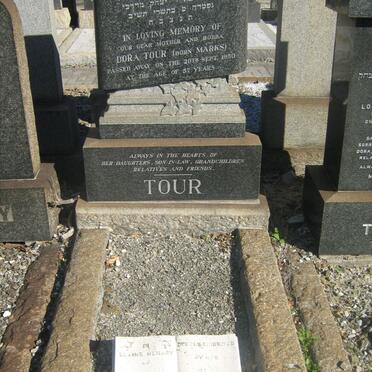 TOUR Dora nee MARKS -1950 :: ?