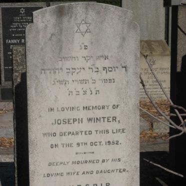 WINTER Joseph -1952