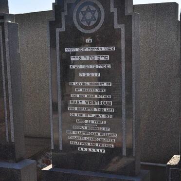 WEINTROUB Mary -1951