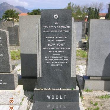 WOOLF Slova -1958