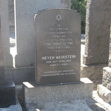 WEINSTEIN Meyer -1958