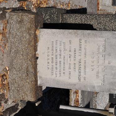 WASSERSON Barnett -1952