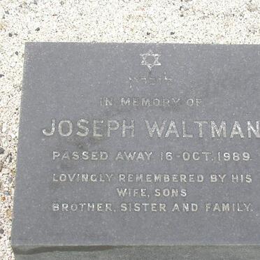 WALTMAN Joseph -1989