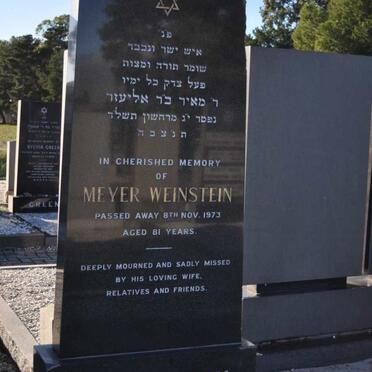 WEINSTEIN Meyer -1973