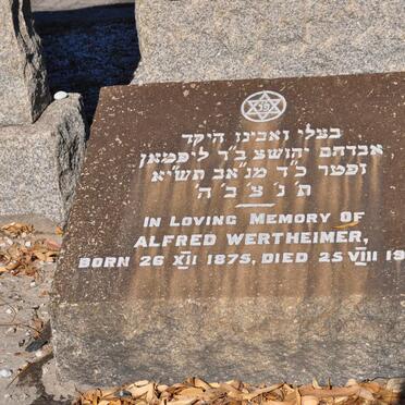 WERTHEIMER Alfred 1875-1951