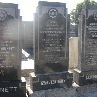 WINNETT Aaron -1971 :: WINNETT Annie -1952