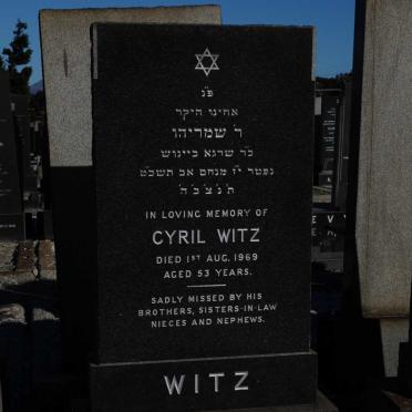 WITZ Cyril -1969