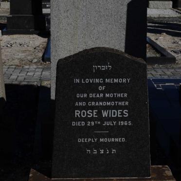 WIDES Rose -1965