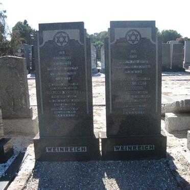 WEINREICH Benjamin -1954 &amp; Sheina -1957