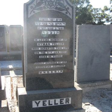 YELLER Hyman -1951