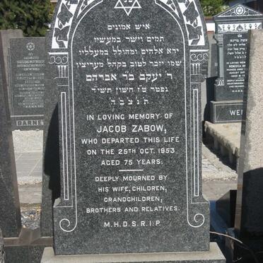ZABOW Jacob -1953