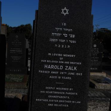 ZALK Harold -1963