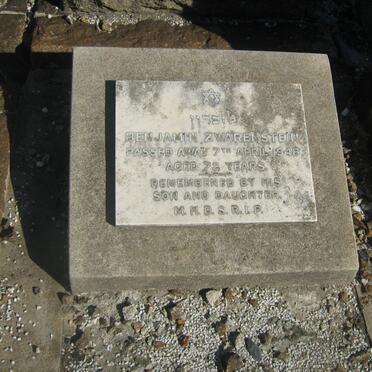 ZWARENSTEIN Benjamin -1948