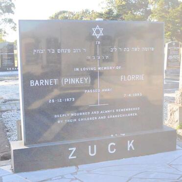 ZUCK Barnet -1973 &amp; Florrie -1993