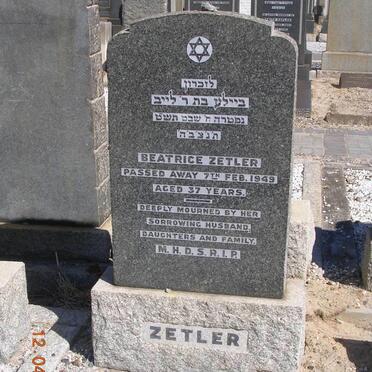 ZETLER Beatrice -1949