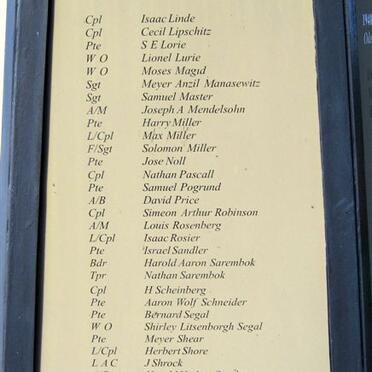 Roll of Honour - Side 4 WW2